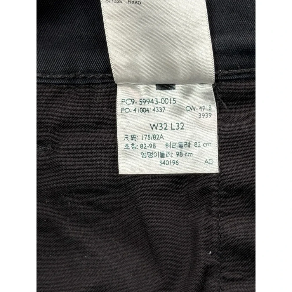 Signature by Levi Strauss S67 Athletic Fit Pants Black Stretch | Men's 32x32